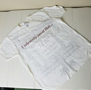 Color Changing Marauders Map Tshirt 